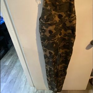 Camo overalls